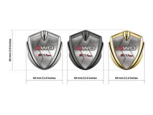 Auto Car Badge Max Design Sturdy Auto Metal